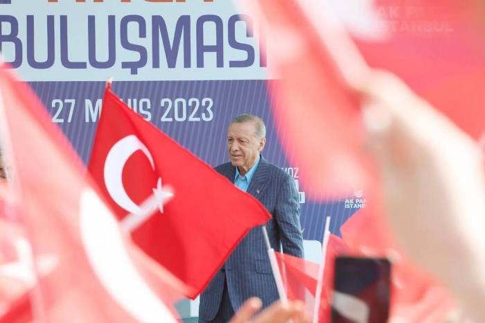 Cumhurbaşkanı Erdoğan: "buraya Koştuğumuz Gibi Yarın Sandığa Koşacağız, Yarın Sandıkta Fire Vermeyeceğiz"