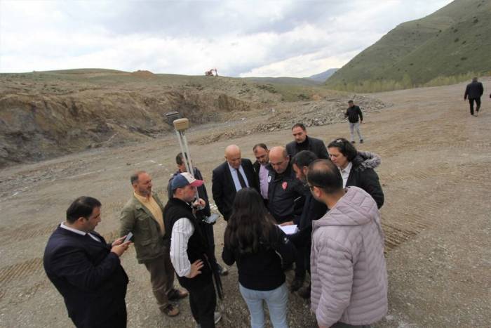 İçme Suyu Sertlik Giderme Tesisinin Yapımı Devam Ediyor