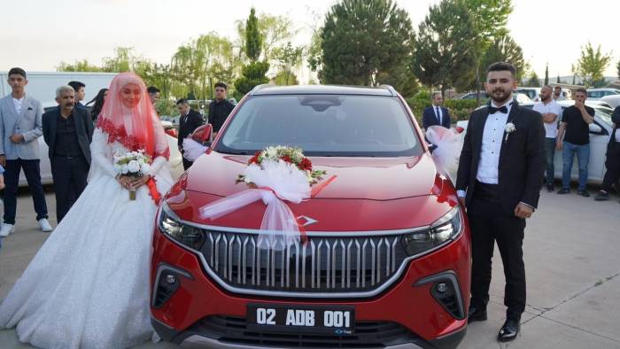 Togg Gelin Arabası Oldu