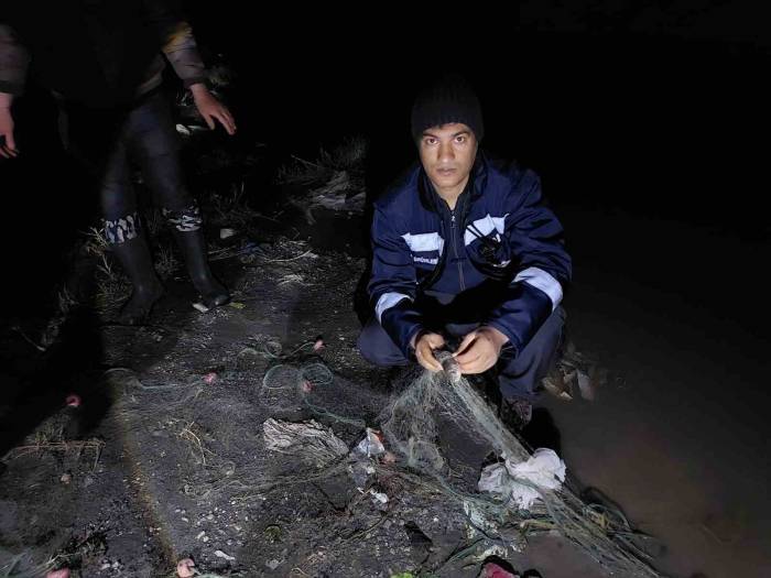 Van’da 500 Kilogram İnci Kefali Kurtarıldı