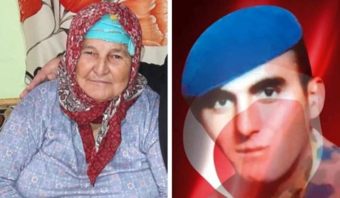 Şehit Oğlunun Yanına Defnedildi