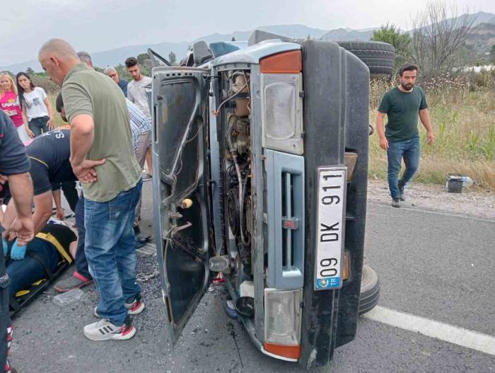 Aydın’da Trafik Kazası: 2 Yaralı