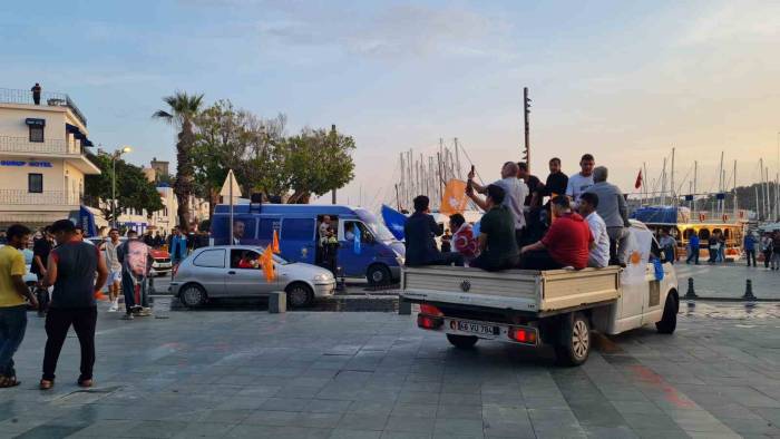 Bodrum’da Seçim Sonucu Kutlandı