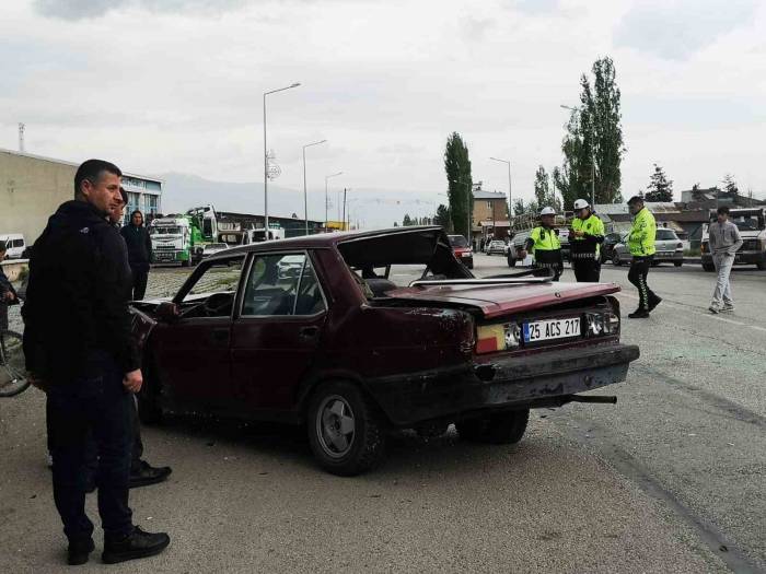 Erzurum’da Otobüs İle Otomobil Çarpıştı: 1 Ölü, 1 Yaralı