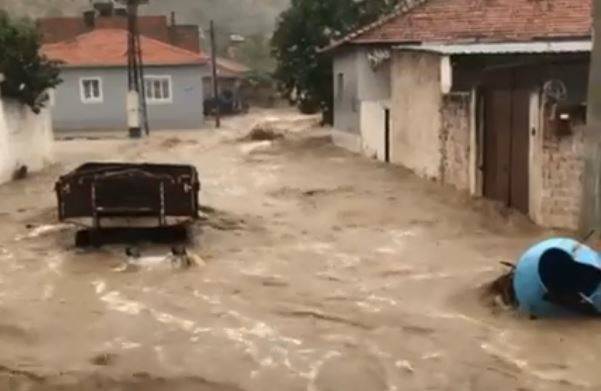 Koçarlı’da Sel Böyle Geldi