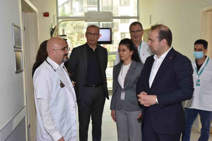 Aydın İl Sağlık Müdürü Şenkul Kuşadası’ndaki Sağlık Çalışmalarını Yerinde İnceledi