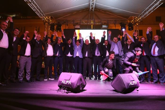 Bayburt’ta Cumhur İttifakının Zafer Sevinci