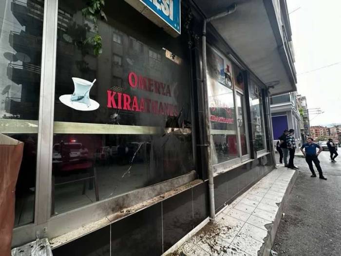 İzmir’de Kıraathaneye Molotoflu Saldırı