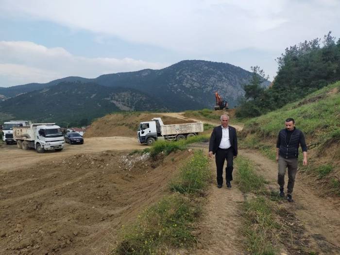 Başkan Yaman, Mesire Alanında İnceleme Yaptı