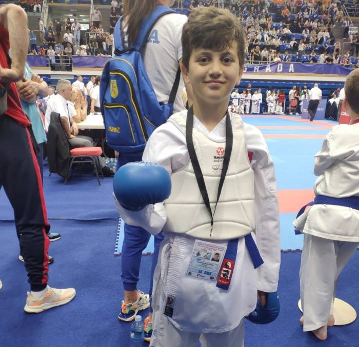 Körfezli Hilmi Metehan Balkan Üçüncüsü Oldu