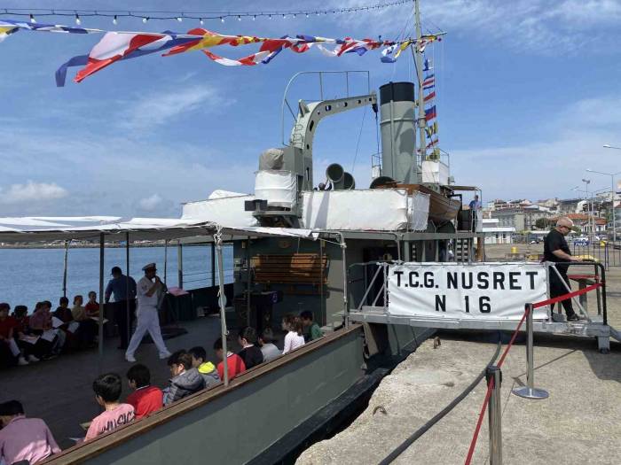 Tcg Nusret Gemisi Sinop’ta Sergilendi