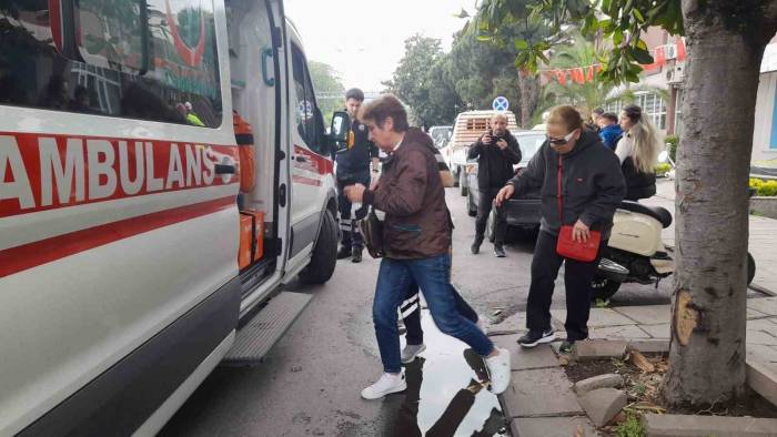 Motosiklet Ayağının Üzerinden Geçti