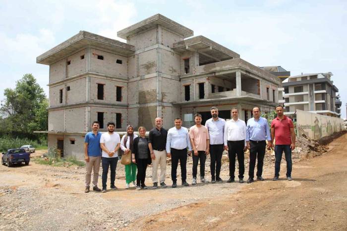 Alanya Belediyesi’nin Gastronomi Ve Aşevi Projesi Hızla Yükseliyor