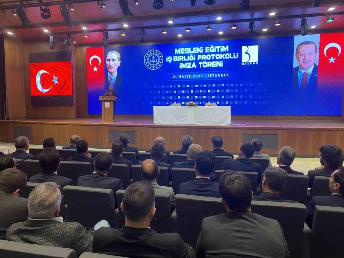 Baykar İle Meb Arasında Mesleki Eğitim İş Birliği Protokolü İmzalandı