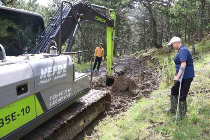 Spil Dağı’ndaki Ayvacık Artık Su Sıkıntısı Yaşamayacak