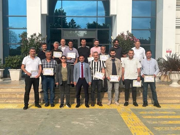 Deprem Bölgesinde Görev Yapan Personele Başarı Belgesi