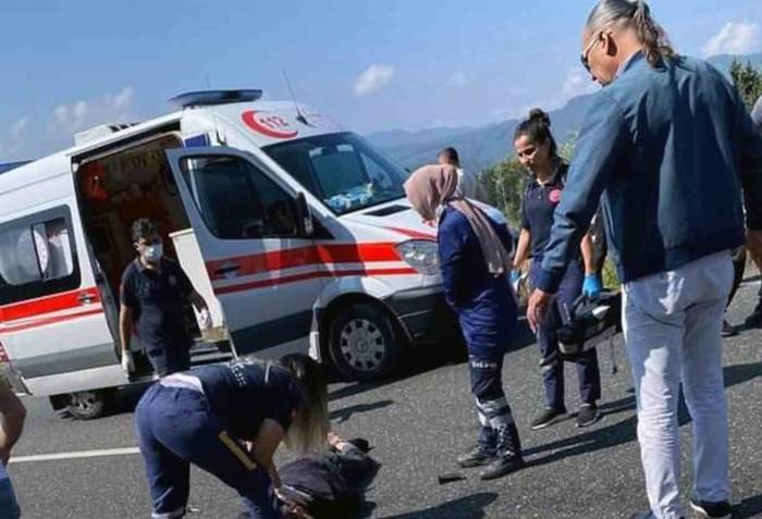 Kazada Ağır Yaralanan Genç Motosiklet Sürücüsü Kurtarılamadı