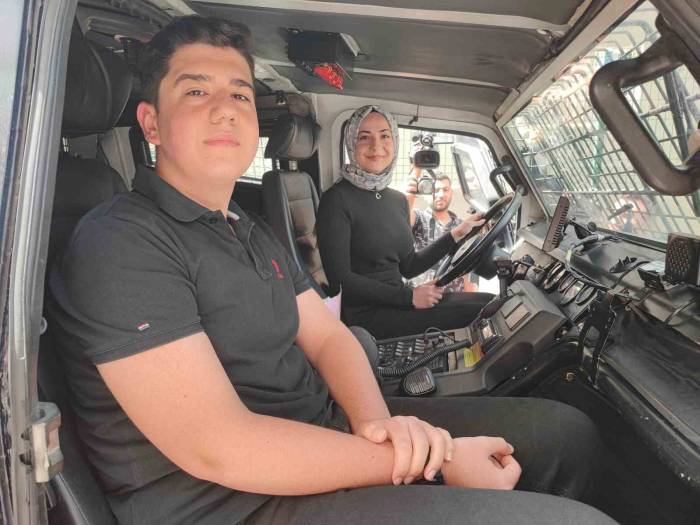 Şehit Kızının İsteği Yerine Geldi, Babasının Adı Verilen Zırhlı Araç Göreve Başladı