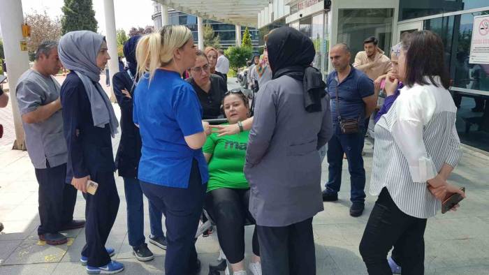 Hasta Yakını Tarafından Darp Edilen Temizlik Görevlisi Şikayetçi Oldu