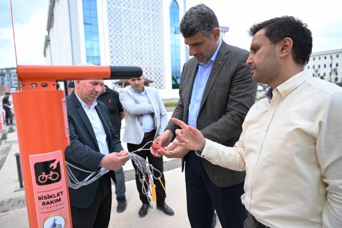 Kartepe’de Bisikletseverleri Mutlu Eden Hizmet