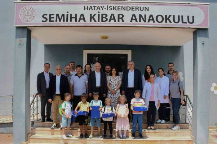 Kibar Holding’den Depremzede Çocuklara Ziyaret