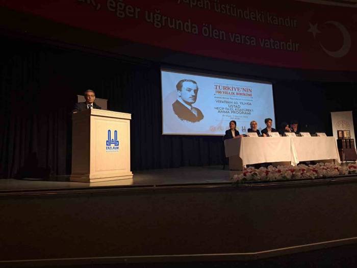 Kısakürek Vefatının 40’ıncı Yılında Düzenlenen Programla Anıldı