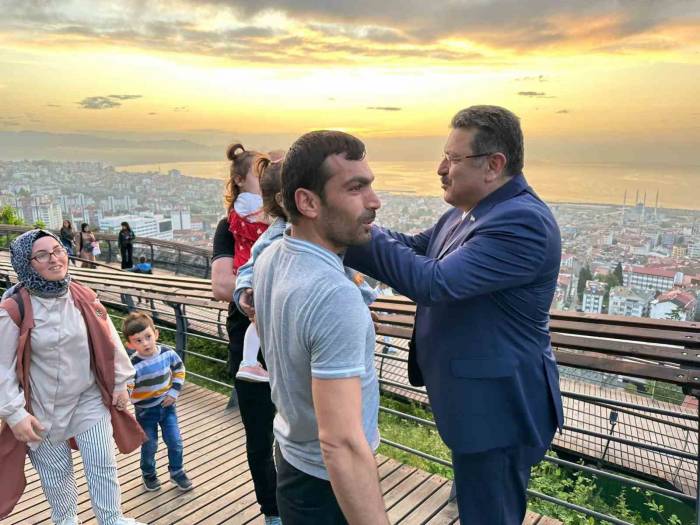 Boztepe Seyir Terası’nı Bugüne Kadar 300 Bin Ziyaretçi Gezdi