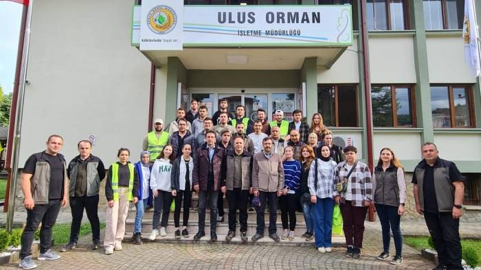 Orman Mühendisi Adayları Yerinde Eğitim Alıyor