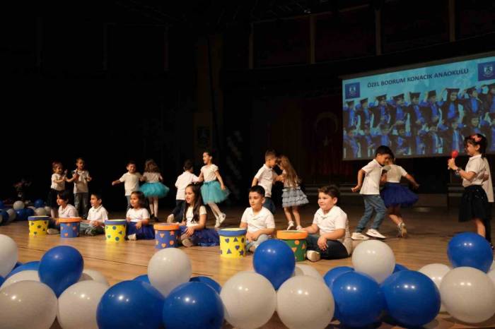 Özel Bodrum Konacık Anaokulu’nda Mezuniyet Sevinci