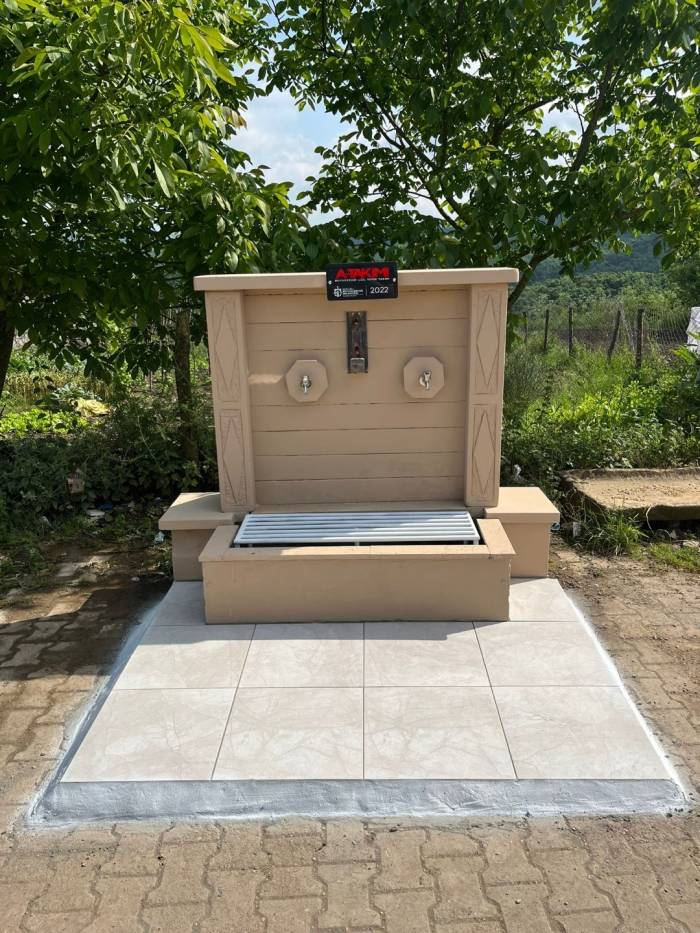 Kandıra Teksen’in Lezzetli Suyu İle Ünlü Çeşmesi Yenilendi