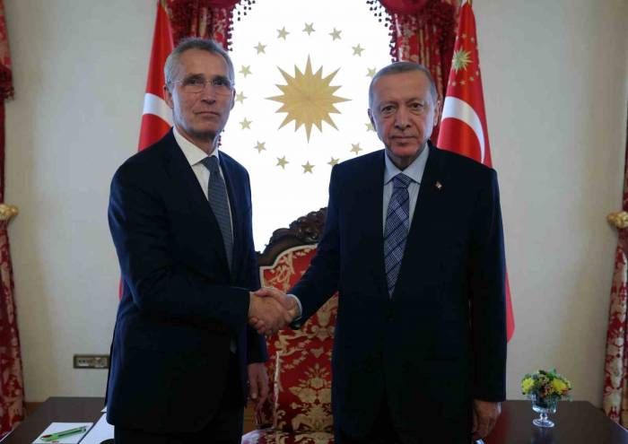 Cumhurbaşkanı Erdoğan, Nato Genel Sekreteri Stoltenberg’i Kabul Etti