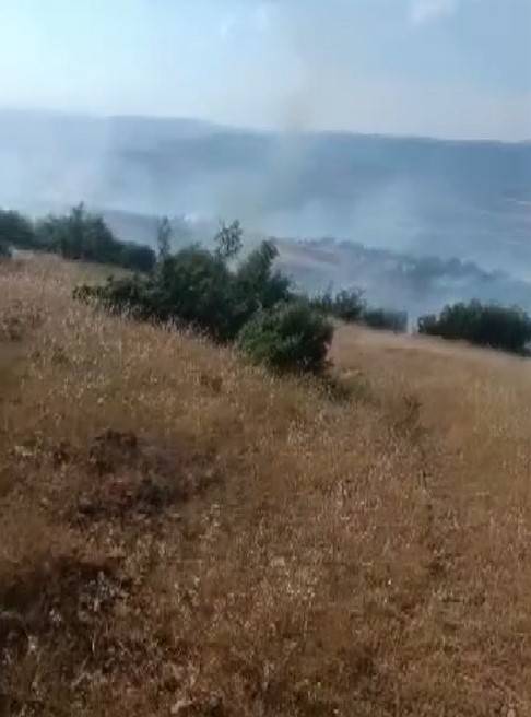 Kilis’te Orman Ve Örtü Yangını