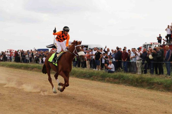 Büyükmandıra 98. Kavasoğlu Ve Şamdancıbaşı İbrahim Yağlı Pehlivan Güreşleri At Yarışıyla Başladı