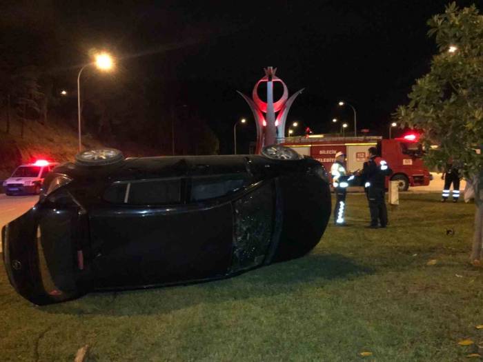 Bilecik’te Alkollü Sürücü Kaza Yaptı: 1 Yaralı