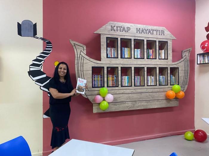 Manisalı Öğretmen 7 Yılda Okullara 14 Kütüphane Kazandırdı