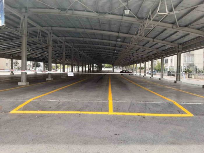 Melikgazi Belediyesi Pazar Yerlerinde Bakım Onarım Yapıyor