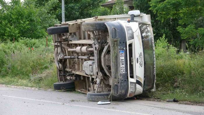 Tokat’ta Trafik Kazası: 1 Yaralı