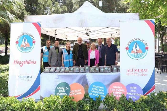 Başkan Silpagar’dan Çevre Haftası’nda Organik Toprak Hediyesi