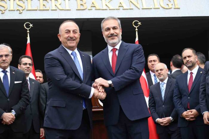 Dışişleri Bakanlığında Devir Teslim