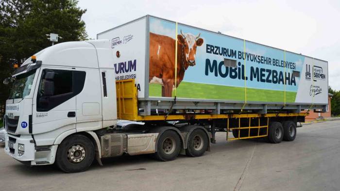 Büyükşehir’den Kardeş Şehir Adıyaman’a Mobil Mezbaha