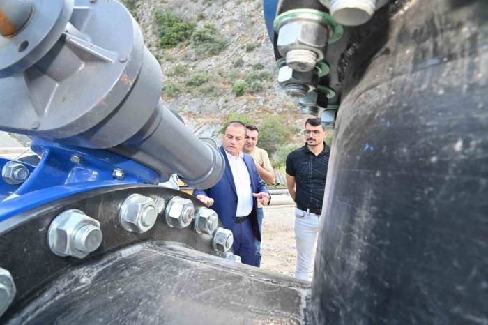 Manisa’da 12 Milyonluk İçme Suyu Çelik Hattı Devreye Alınıyor