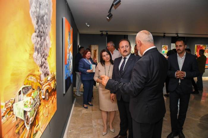 Vali Pehlivan, Arnica Arrland 1. Sanat Çalıştayı Sergisine Katıldı