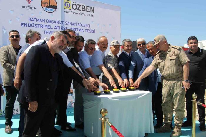 Osb’de Endüstriyel Atık Arıtma Tesisi Temel Atma Töreni Gerçekleşti