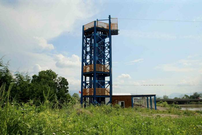 Sakarya’nın ‘zipline’ı Hazır: Nehir Üzerinde Yolculuk Başlıyor