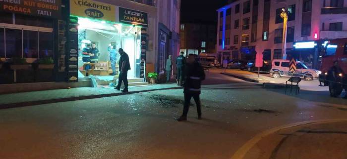 Bolu’da Gaz Sıkışması Sonucunda Tüp Bomba Gibi Patladı