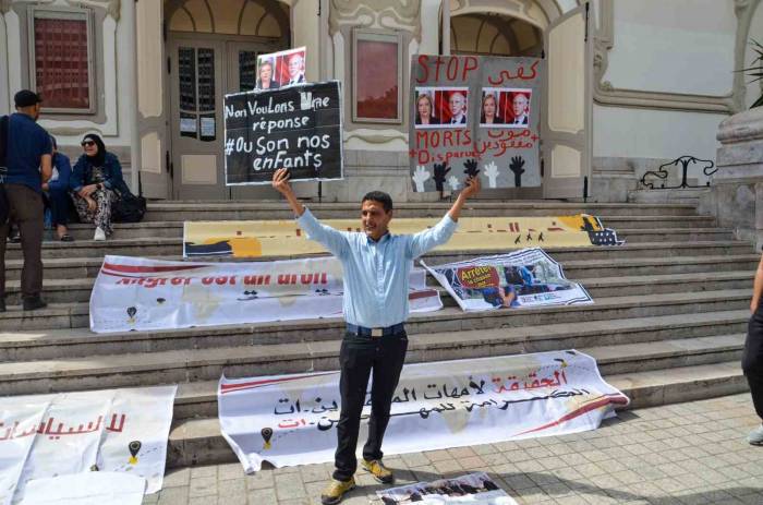 Tunus’ta İtalya Başbakanı Meloni’ye Karşı Protesto