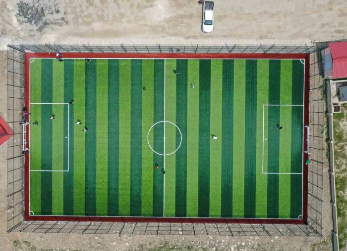 Van Büyükşehir Belediyesi 11 İlçeye 11 Spor Kompleksi Yaptı