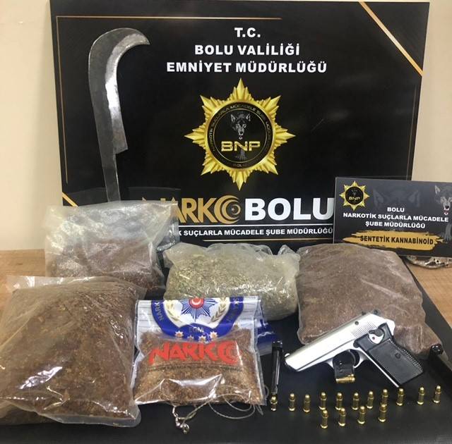 Bolu’da 3 Ayrı Uyuşturucu Operasyonu: 4 Kişi Tutuklandı