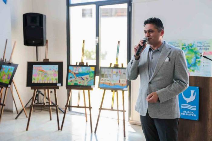 Aliağa Resim Yarışması’nda Ödüller Sahiplerini Buldu