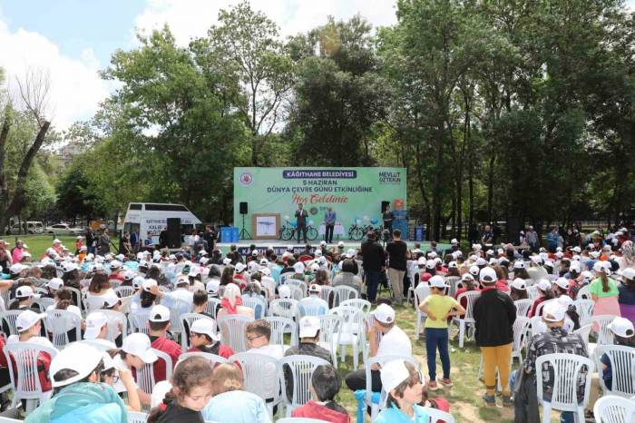 Kağıthane’de Dünya Çevre Günü Etkinliği Düzenlendi